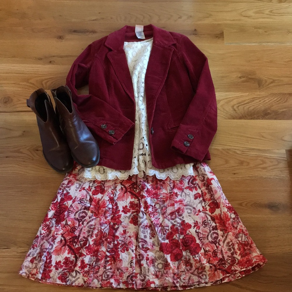 Gap Floral Skirt